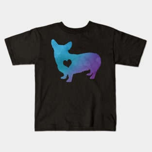 Adore Corgis Watercolor Kids T-Shirt